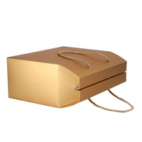 Doré personnalisé boîte de faveur