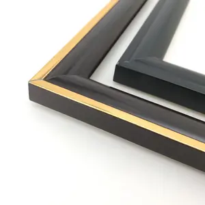 29*10Mm Size Black And White Color Ps Mirror Photo Frame Moulding Reliable Factory Supplier