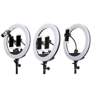 18 pollici LED anello di riempimento luce Studio <span class=keywords><strong>foto</strong></span> Video USB dimmerabile lampada Selfie telefono <span class=keywords><strong>per</strong></span> Youtube Selfie - Product Image 4