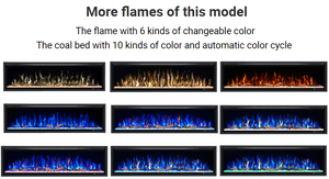<span class=keywords><strong>Cheminée</strong></span> électrique de luxe avec effet de flamme LED moderne, décorative, avec fonction de <span class=keywords><strong>chauffage</strong></span> pour villa - Product Image 4