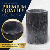 Seau à glace en marbre naturel personnalisé de luxe Champagne Bière Boisson Refroidissement Fête du vin Refroidisseur de vin en marbre