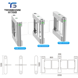Hot brushless motor Swing rào <span class=keywords><strong>c</strong></span>ản turnstile cho tòa nhà văn phòng an ninh cho người đi <span class=keywords><strong>b</strong></span>ộ swing <span class=keywords><strong>c</strong></span>ổng kiểm soát truy <span class=keywords><strong>c</strong></span>ập Swing rào <span class=keywords><strong>c</strong></span>ản - Product Image 3