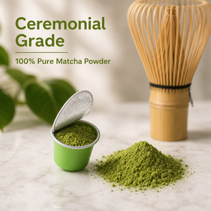 Capsules de matcha OEM ODM compatibles avec les machines Nespresso, service à portion individuelle, support pour marque privée, emballage personnalisé, approvisionnement - Product Image 3