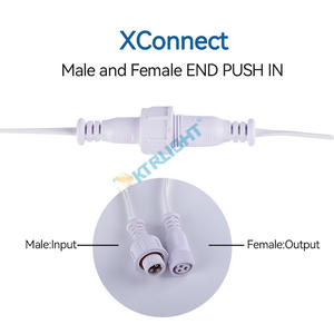 DC5V 8206 пиксельные узлы белый провод IP68 пуля светодиодные пиксельные огни RGB адресуемый цвет мечты CE ROHS интеллектуальная световая лента - Product Image 3