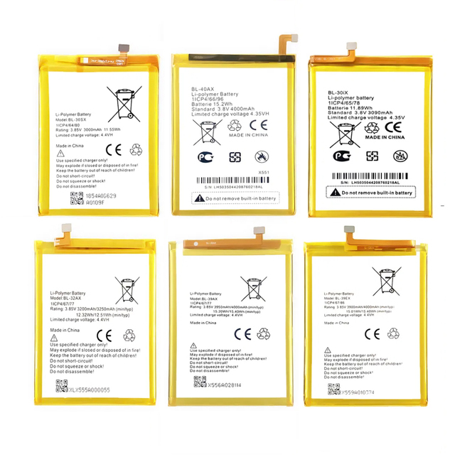 Li-thium for Infinix Mobile Phone Batteries X652 X653 X659 X660 X690 X693 X680 X688 X689 X687 X682 X683 X692 X695 X612
