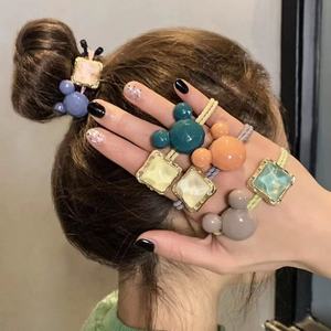 2025 carino ragazza topo fascia di gomma elastico elastico per capelli fascia per capelli anello per capelli donna accessori per capelli - Product Image 4