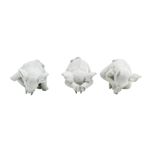 Sculpture d'éléphant en résine pour la décoration de la maison, les étagères, la table basse, l'accent du salon - Product Image 5