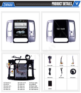Pantalla ZWNAV Tesla para Dodge RAM 1500 2500 2008 2009 2010 2011 2012 2013-2019 <span class=keywords><strong>Android</strong></span> 11 reproductor GPS unidad Auto Audio Radio Estéreo - Product Image 5
