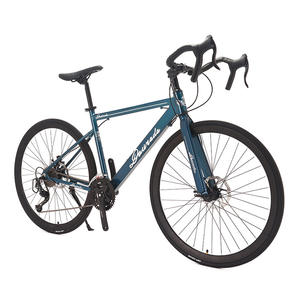 Vélo de <span class=keywords><strong>route</strong></span> en alliage d'aluminium à 27 vitesses avec <span class=keywords><strong>guidon</strong></span> courbé 700C, vitesse variable, pour hommes, femmes et étudiants, vélo de <span class=keywords><strong>route</strong></span> <span class=keywords><strong>plat</strong></span> à double disque - Product Image 1