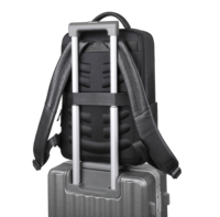 Mochila de Cuero Genuino de Alta Calidad para Viajes de Negocios, con Logotipo Personalizado, Gran Capacidad, Impermeable, para Portátil, con USB