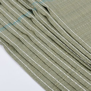 Giá rẻ bán buôn 25kg 50kg PP dệt Polypropylene túi cát Bao xi măng túi màu xanh lá cây rác PP dệt Túi 50kg bao - Product Image 2