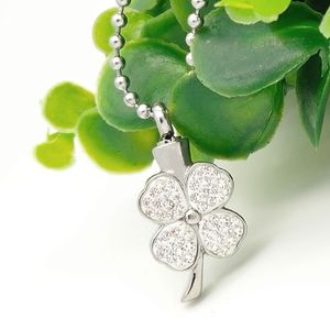 Gioielli in acciaio inossidabile regalo festa della mamma <span class=keywords><strong>quadrifoglio</strong></span> <span class=keywords><strong>ciondolo</strong></span> fortunato - Product Image 6
