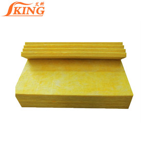 ISOKING Lana de vidrio Materiales de construcción aislantes Paneles acústicos protección contra incendios - Product Image 4