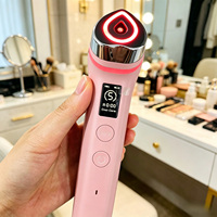 Schoonheidstoestel 5-kleuren lichttherapie gezichtsmassager schoonheidsmicrocurrent gezichtsapparaat gezichtsmodellering & huidverstevigingsapparaat