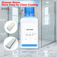Revêtement en spray Nano Protection Verre Liquide Céramique Antibactérien Hydrophobe Anti-moisissure Facile à Nettoyer pour Salle de Douche