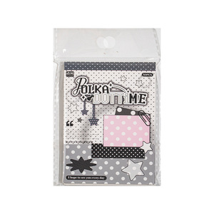 50pcs Per Pack of Decorative Sheets Polka Dot Time-Themed Peel-Off Macaron-Colored Planner <strong>Backgrounds</strong> and Decorations - Product Image 5