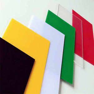 2.5mm colored glass sheet iridescent acrylic recycled plastic building material