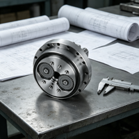 Reductor de Velocidad Armónico de Brida Hueca de Alta Precisión Serie Backlash, Personalizable ODM, 20HP, Estructura Compacta y Estable para Automatización