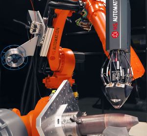 หุ่นยนต์ KUKA KR 120 R3100 ระบบพิมพ์คอนกรีต 3 มิติ หุ่นยนต์อุตสาหกรรม 6 แกน สำหรับการผลิตแบบ Additive Manufacturing - Product Image 3