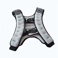 Gilet de Soutien Dorsal en Néoprène avec Poids en Billes d'Acier pour Exercices en Extérieur, Sports, Jogging, Gym, Course à Pied, Entraînement et Fitness