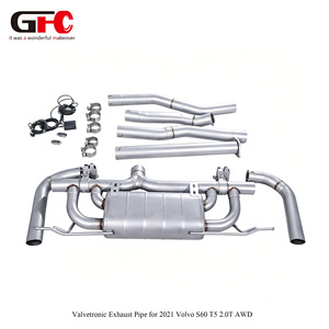 Tuyau d'échappement à soupape haute performance pour Volvo <span class=keywords><strong>S60</strong></span> <span class=keywords><strong>T5</strong></span> 2.0T AWD 2021, système d'échappement, silencieux, échappement Catback - Product Image 5