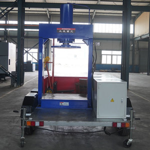 Prensa Hidráulica Portátil de 100 Toneladas para Neumáticos Sólidos de Montacargas - Product Image 3