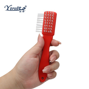 Yinste <b>Shoe</b> Brush <b>Soft</b> Bristles Plastic Handle For Cleaning Sports <b>Shoes</b> - Product Image 1