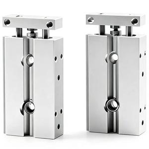 Cylindre pneumatique compact à double tige CXSJ à haute stabilité pour la prévention <span class=keywords><strong>de</strong></span> la rotation et le positionnement <span class=keywords><strong>de</strong></span> haute précision - Product Image 2
