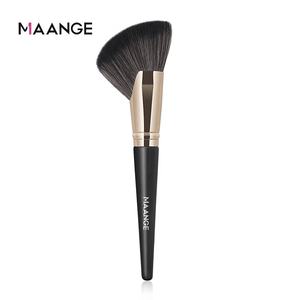 MAANGE – <span class=keywords><strong>pinceau</strong></span> de maquillage professionnel, étiquette privée, simple, grand biseau, bande de faucille, <span class=keywords><strong>blush</strong></span>, Contour, brosse d'outils de maquillage - Product Image 2