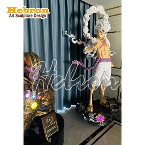 ฟิกเกอร์อนิเมะ ขนาดเท่าคนจริง วันพีซ เกียร์ <span class=keywords><strong>5</strong></span> ลูฟี่ งานปั้นเรซิ่น รูปปั้นลูฟี่และโซโล มีขาย - Product Image 6