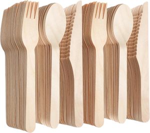 Fourchettes, cuillères et couteaux jetables - 100% biodégradables, imperméables et résistants à l'huile pour restaurants - Product Image 5