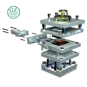 Custom Medische Silicon Pu Spuitgieten Onderdelen High Performance Plastic Moulding Injectie