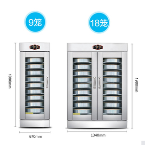 Kommerzielle Bäckerei Ferment ing Proof ing Cabinet 18 12 10 Tabletts 1 Beutel Joghurt Dough <span class=keywords><strong>Proofer</strong></span> - Product Image 5