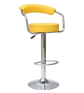 Tabourets hauts pivotants modernes en cuir <span class=keywords><strong>chaise</strong></span> <span class=keywords><strong>de</strong></span> <span class=keywords><strong>bar</strong></span> <span class=keywords><strong>de</strong></span> <span class=keywords><strong>cuisine</strong></span> pivotante à hauteur réglable - Product Image 5