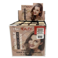 Fonds de Teint Liquide Végétalien de Luxe Waterproof Couvrance Totale Maquillage Cosmétique Personnalisé Sous Marque Privée