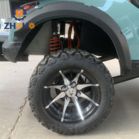 Voiture électrique chinoise 4 places UTV 4x4 ATV pour adultes, batterie au lithium 72v, 30-50 km/h, homologuée pour la route, voiturette de golf pour les terrains de golf et les hôtels