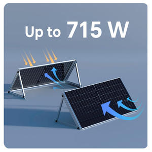 両面発電580W 580W 590Wハーフセル太陽光パネル182モノN型パワーTUV認証済み太陽光パネル（屋根用太陽光発電システム向け） - Product Image 2