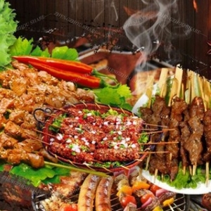 Asador <span class=keywords><strong>de</strong></span> Gas, Parrilla Eléctrica, Parrilla <span class=keywords><strong>de</strong></span> Carbón, Parrilla para Asar Pollo, Cerdo, Conejo, Cordero, Chuletas, Lechón - Product Image 5