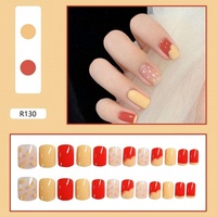 Fournisseurs de faux ongles carrés français portables en lots, ensembles d'ongles artificiels réutilisables personnalisés, sources de vente en gros d'ongles