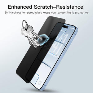 Protection d'écran anti-espion sans bulles <span class=keywords><strong>pour</strong></span> téléphones mobiles 12-17 Pro Max, incassable et étanche, vente en gros - Product Image 5
