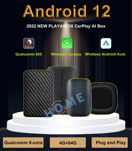 Boîte Android 12 Carplay Ai Box Android Snapdragon 4G+64G <span class=keywords><strong>MirrorLink</strong></span> sans fil AI Box pour Kia VW Toyota <span class=keywords><strong>Peugeot</strong></span> Volvo universel - Product Image 2