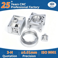 Boîtier d'équipement en alliage d'aluminium sur mesure, usinage de précision, usinage par électro-érosion à fil, brochage, précision 0,01 mm, usine CNC avec 25 ans d'expérience