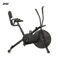 Vélo d'exercice Air Bike avec dossier et ventilateur, résistance réglable, équipement de cardio-training pour salle de sport – Vente directe usine