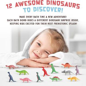 Juguetes de Huevos de Dinosaurio con Logotipo Personalizado OEM, Bombas de Baño con Dinosaurios en su Interior, Ingredientes Naturales y Orgánicos para Niños - Product Image 5