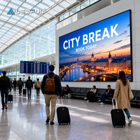 Pantalla LED para Video Wall P2.5 para Publicidad en Terminales de Aeropuertos con Opción COB HD de Paso Fino, Proyecto Minorista, Instalación Fija