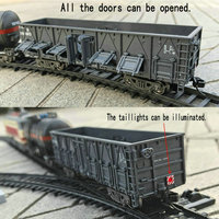 Tren de Juguete SS7C con Rieles para Niños, Juego de Tren Eléctrico para Niños, Tren de Juguete de Aleación, Tren de Juguete de Metal de Gran Escala