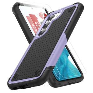 Thanh lịch S23 ba-trong-một chống xước bảo vệ điện thoại di động trường hợp TPU PC Dot mô hình với điện thoại Grip cho <span class=keywords><strong>Amazon</strong></span> Hàn - Product Image 5