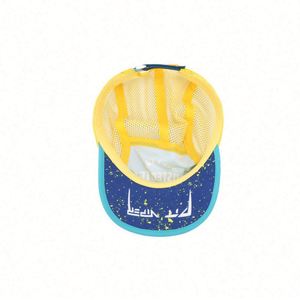 Custom High Quality Dobby 5 Panel Nylon <b>Waterproof</b> Adjustable Quick Dry Mesh Flexible Soft Duckbill Brim Printed Logo Unisex <b>Cap</b> - Product Image 6