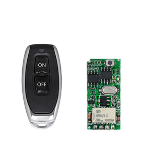 5-12V thông minh 433MHz RF không dây Transmitter Receiver mô-đun hồng ngoại điều khiển từ xa DC 6V cửa tự động nhiệt độ 6V - Product Image 1