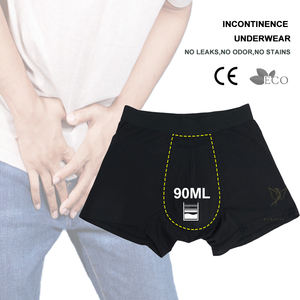 Boxers d'incontinence réutilisables Hygieia à haute absorption pour hommes, 90 ml, invisibles, absorbants, avec contrôle des odeurs - Product Image 1